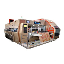 Carton machinery manufacturer price 2 colors printing die cutting